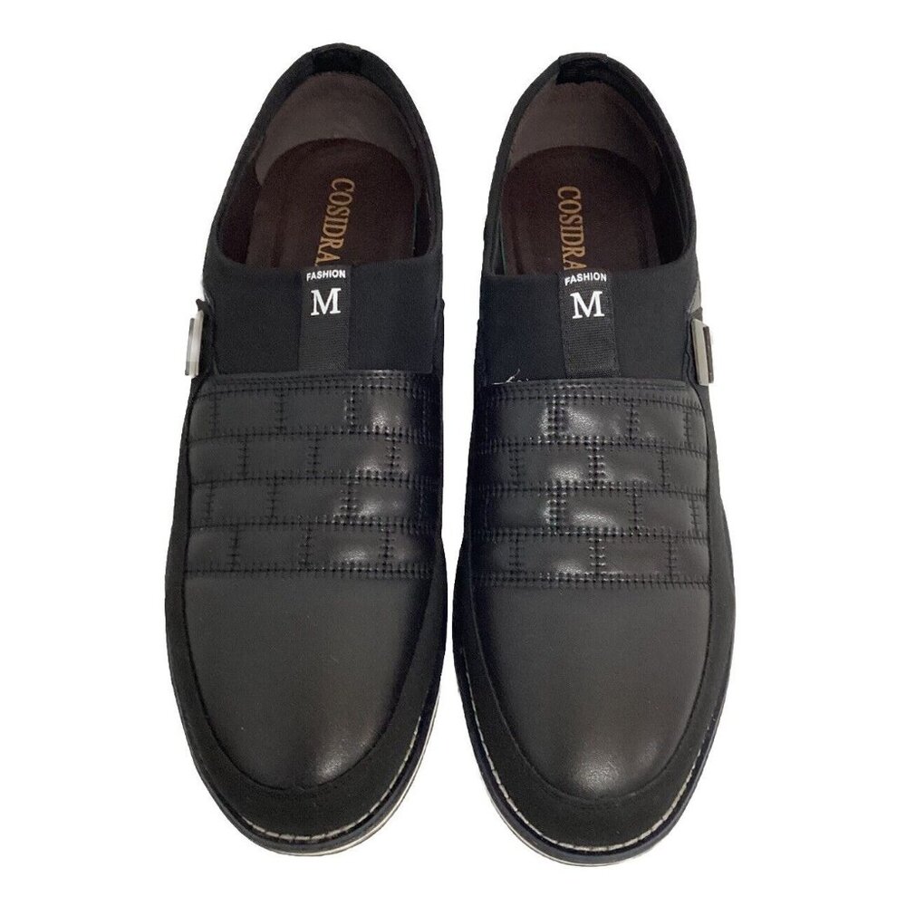 Cosidram  Business Luxury Casual Dress Men Shoes Size 13.0 M, Black NEW 9242